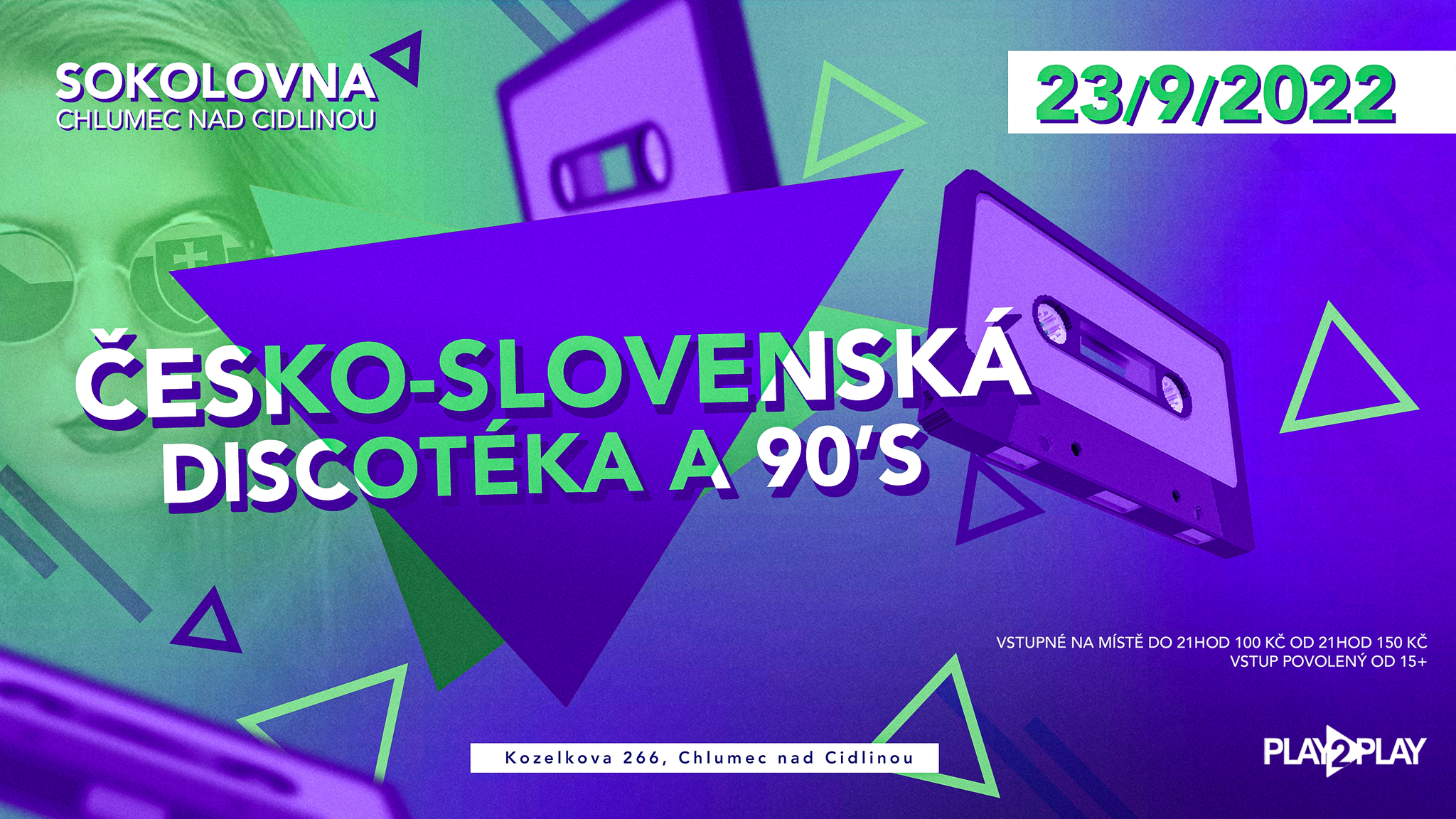 Největší československá discotéka a 90tky - Chlumec nad Cidlinou