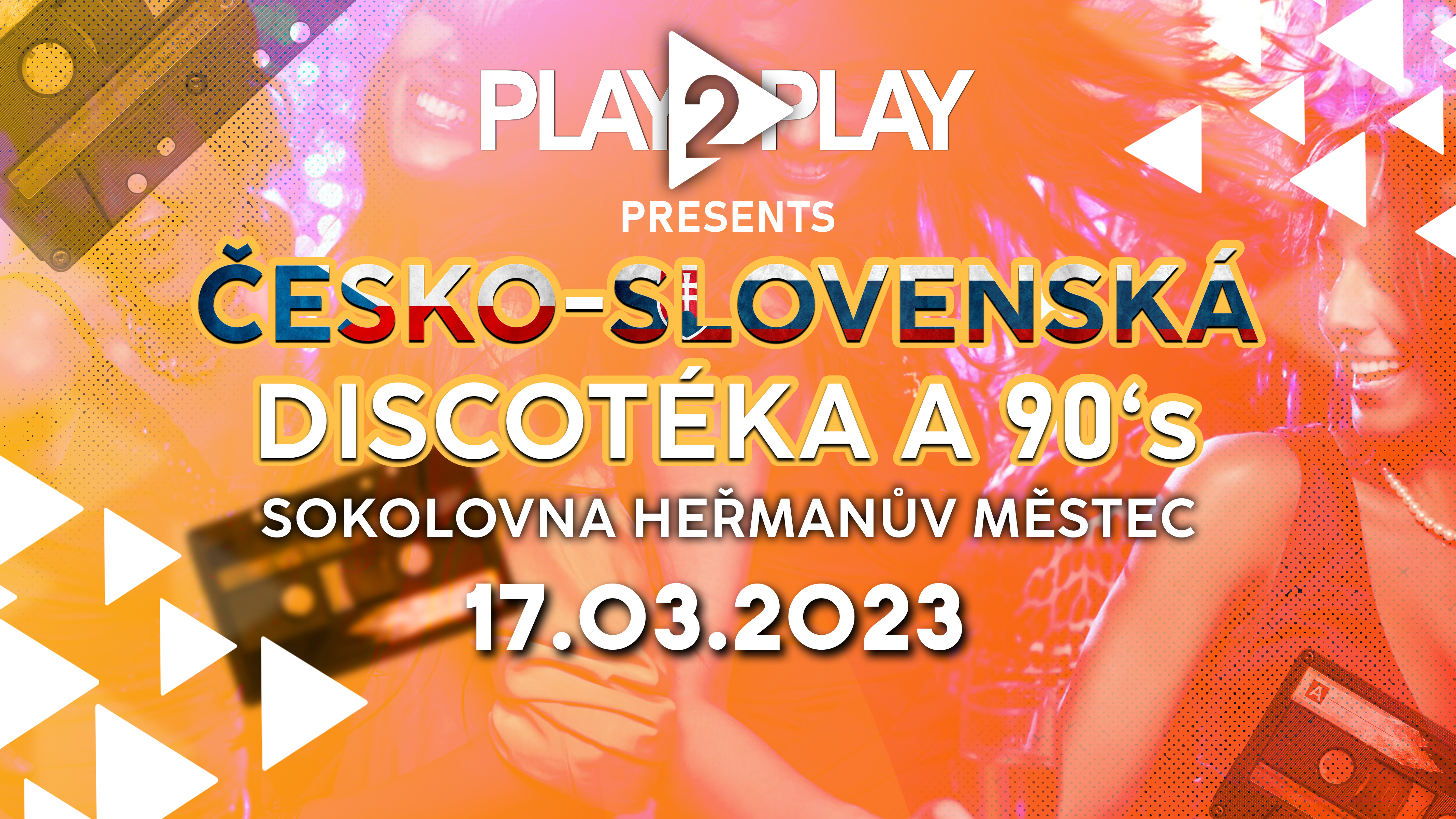 Československá discotéka a devadesátky - Sokolovna Heřmanův Městec