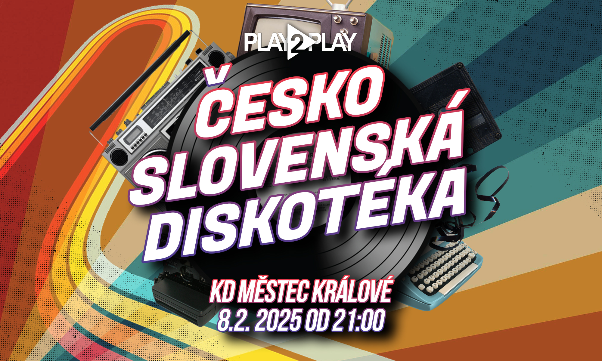 Československá discotéka a devadesátky - KD Městec Králové