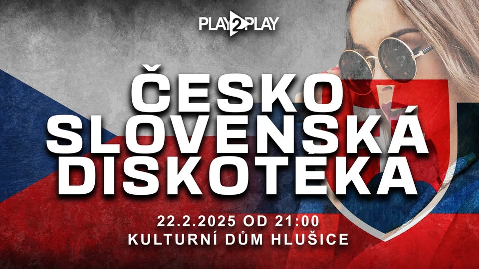 Československá discotéka a devadesátky - KD Hlušice